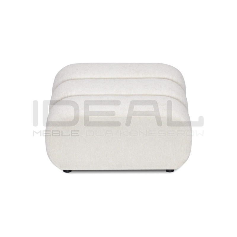 Duża pufa do salonu 91x89 | Pufa wypoczynkowa Serena