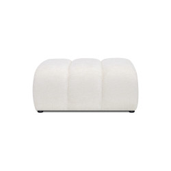 Duża pufa do salonu 91x89 | Pufa wypoczynkowa Serena