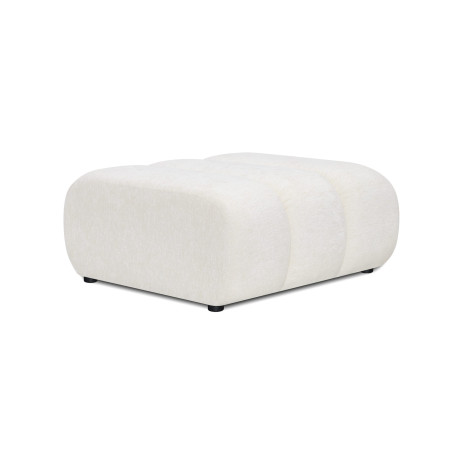 Duża pufa do salonu 91x89 | Pufa wypoczynkowa Serena