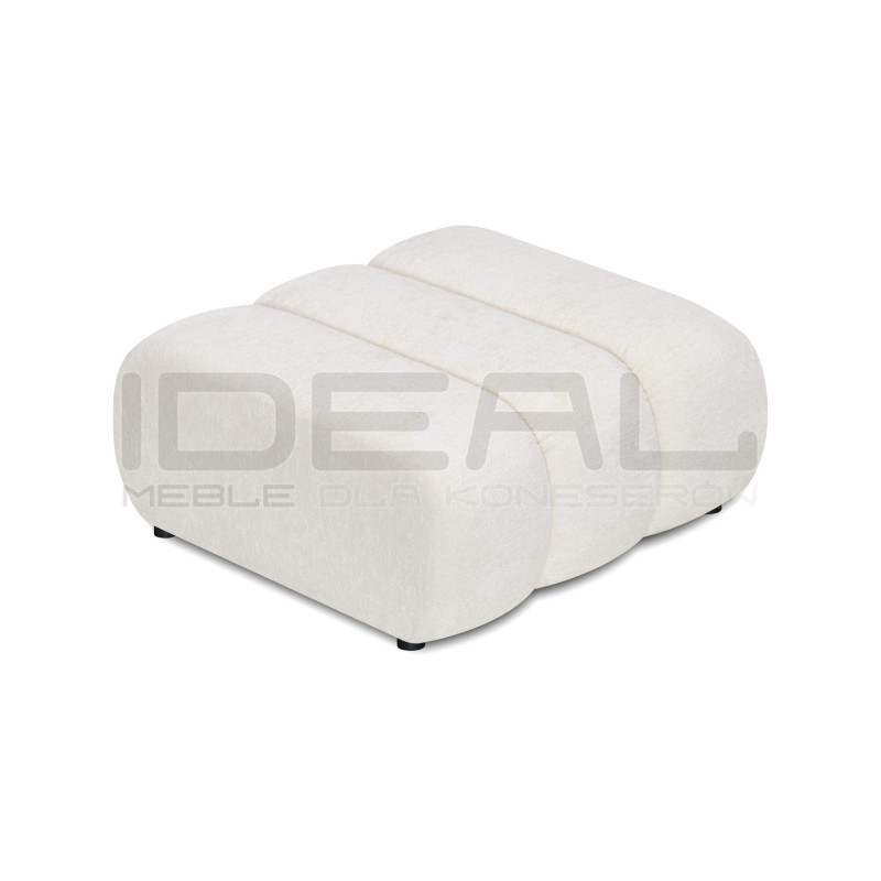 Duża pufa do salonu 91x89 | Pufa wypoczynkowa Serena