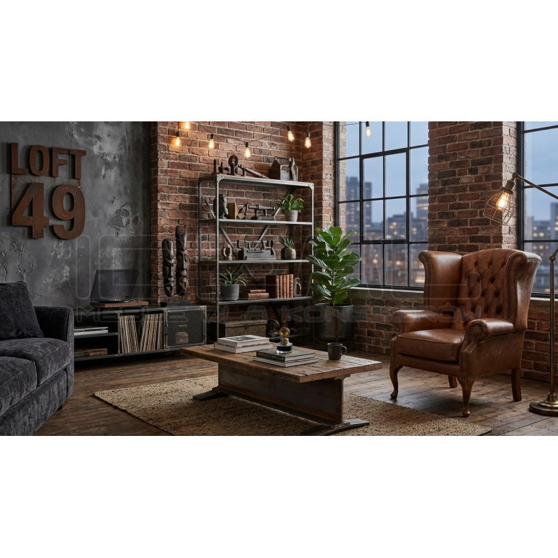 Fotel Uszak Chesterfield Lord Regent