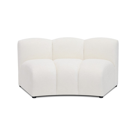 Narożny fotel z wyprofilowanym oparciem |Moduł sofy Serena