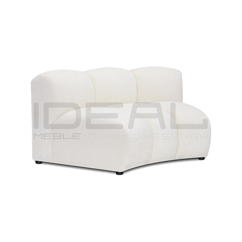 Narożny fotel z wyprofilowanym oparciem |Moduł sofy Serena