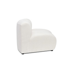 Narożny fotel z wyprofilowanym oparciem |Moduł sofy Serena