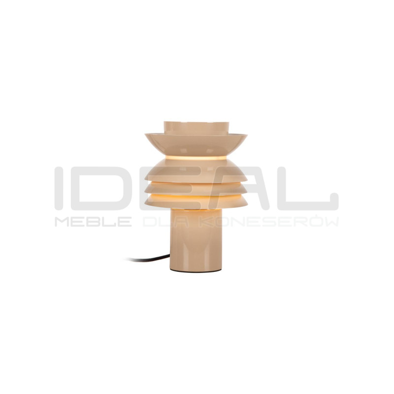 Lampa stołowa Tokyo – lampa w stylu japandi | beżowa, taupe