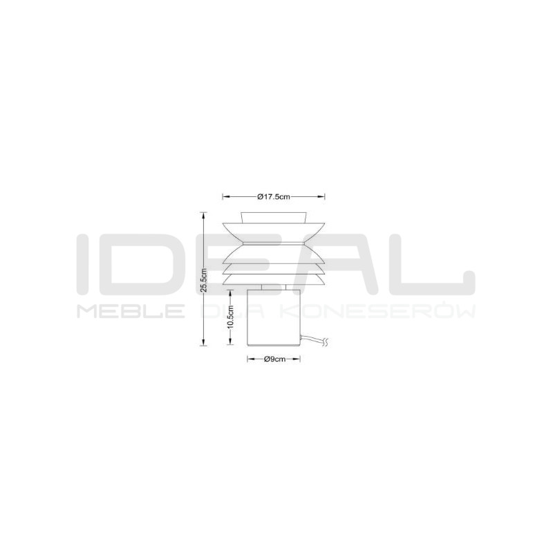 Lampa stołowa Tokyo – lampa w stylu japandi | beżowa, taupe