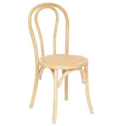 Krzesło Toni z rattanu i drewna – klasyka Thonet we wnętrzu