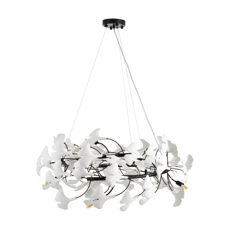 Lampa wisząca BOTANIKA – nowoczesny design z motywem liści Ginkgo | IdealMeble