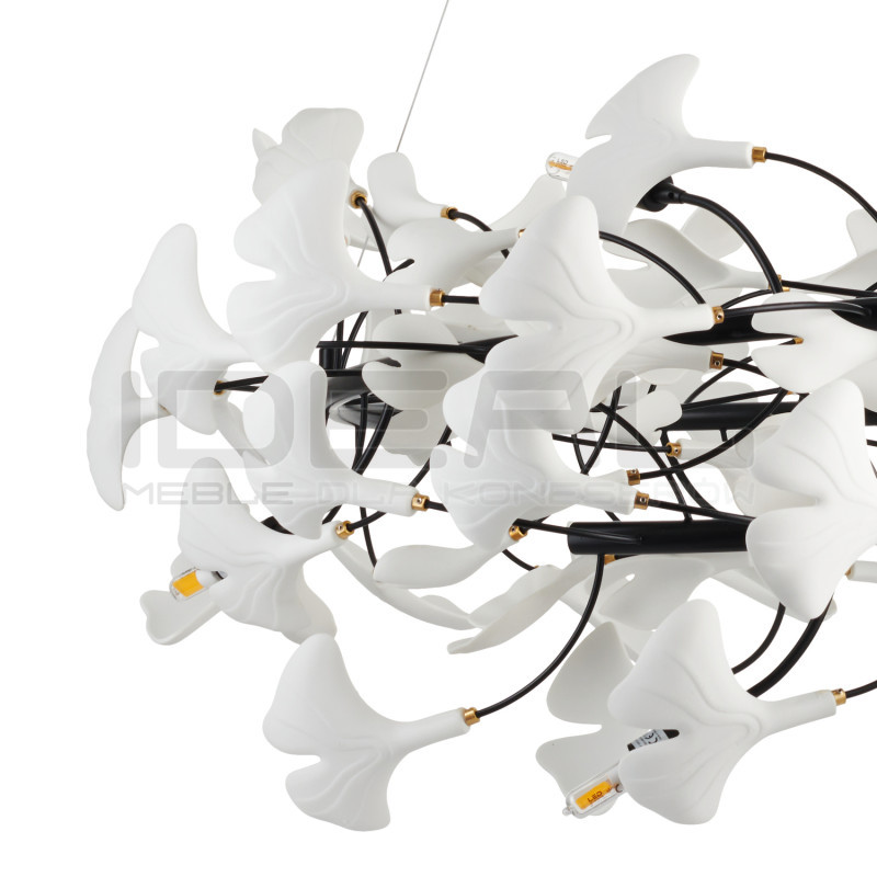 Lampa wisząca BOTANIKA – nowoczesny design z motywem liści Ginkgo | IdealMeble