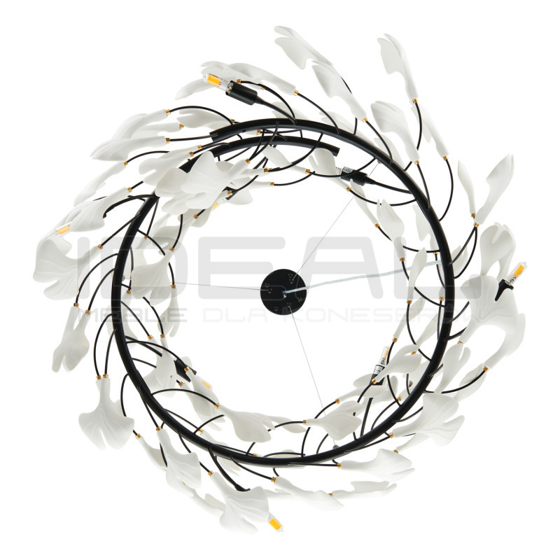 Lampa wisząca BOTANIKA – nowoczesny design z motywem liści Ginkgo | IdealMeble