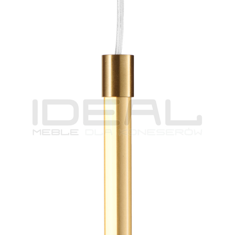 Lampa wisząca SPARO-M złota LED – minimalistyczna lampa