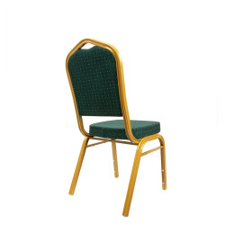 Krzesło eventowe HEKATE zielone –  krzesło bankietowe i konferencyjne