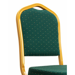Krzesło eventowe HEKATE zielone –  krzesło bankietowe i konferencyjne