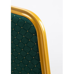 Krzesło eventowe HEKATE zielone –  krzesło bankietowe i konferencyjne