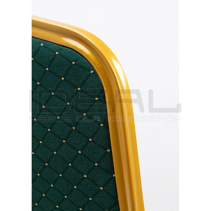 Krzesło eventowe HEKATE zielone –  krzesło bankietowe i konferencyjne