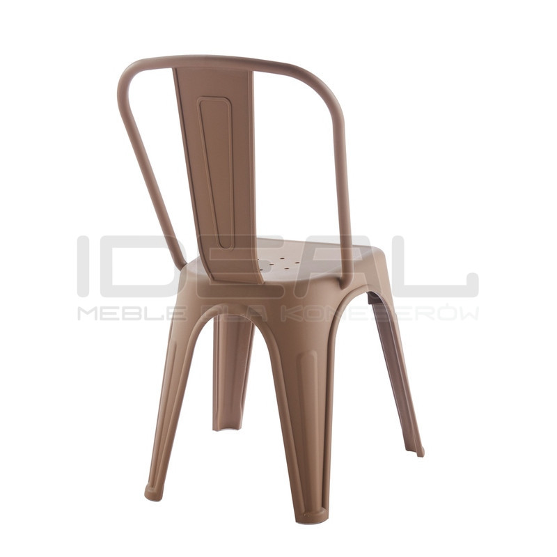 Krzesło TOWER PARIS PP do salonu i ogrodu | lekkie, sztaplowane, UV