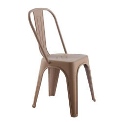 Krzesło TOWER PARIS PP do salonu i ogrodu | lekkie, sztaplowane, UV