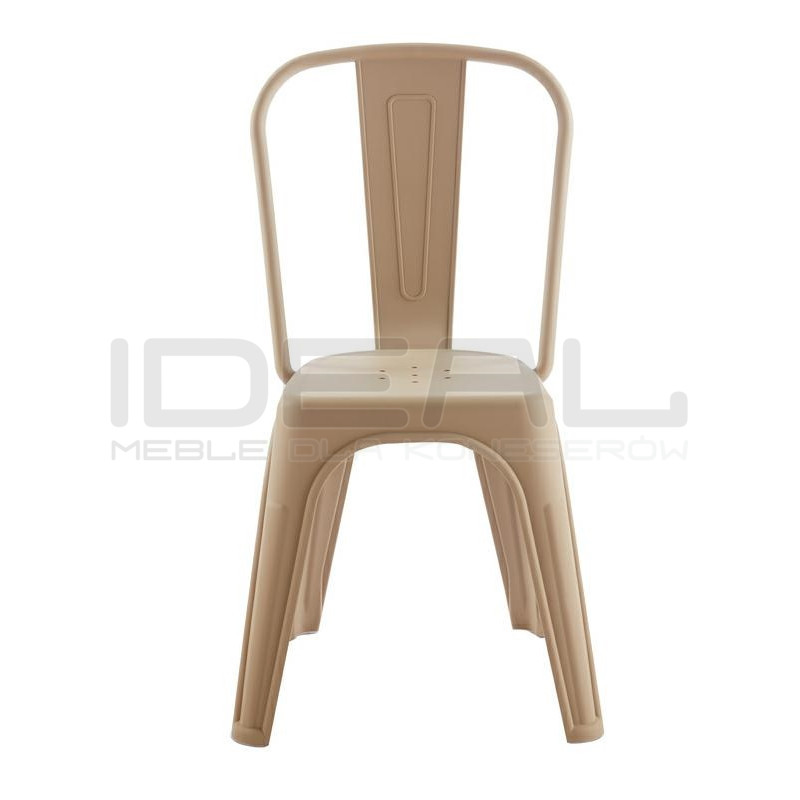 Krzesło TOWER PARIS PP do salonu i ogrodu | lekkie, sztaplowane, UV