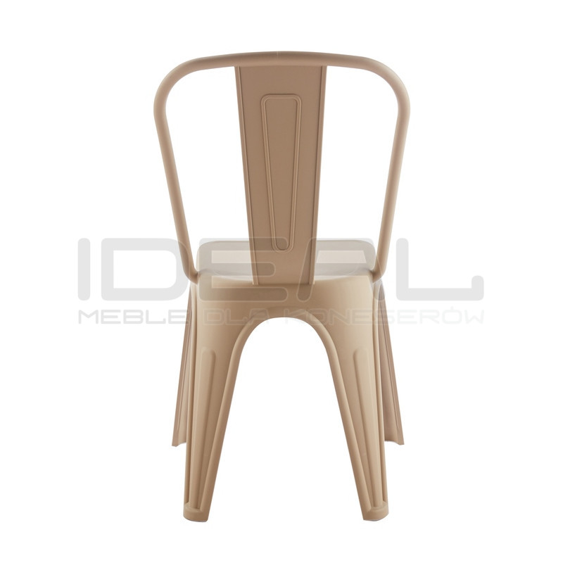 Krzesło TOWER PARIS PP do salonu i ogrodu | lekkie, sztaplowane, UV