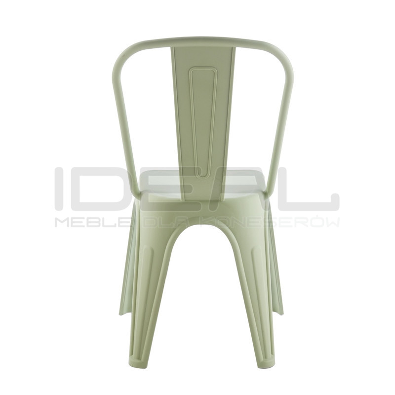 Krzesło TOWER PARIS PP do salonu i ogrodu | lekkie, sztaplowane, UV