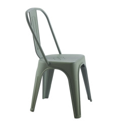 Krzesło TOWER PARIS PP do salonu i ogrodu | lekkie, sztaplowane, UV