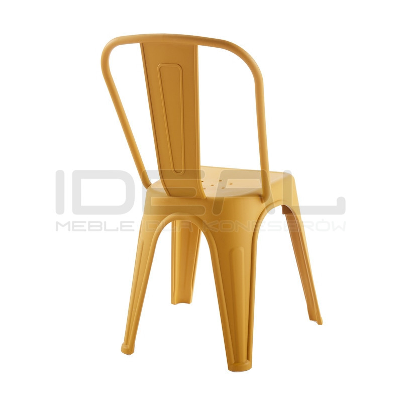 Krzesło TOWER PARIS PP do salonu i ogrodu | lekkie, sztaplowane, UV