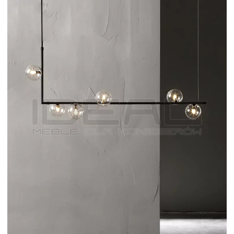 Lampa wisząca SIMPLY czarna 90 cm