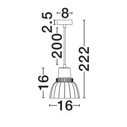 Lampa wisząca Cake | Ceramiczna | Styl Boho i Rustykalny