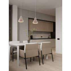 Lampa wisząca Cake | Ceramiczna | Styl Boho i Rustykalny