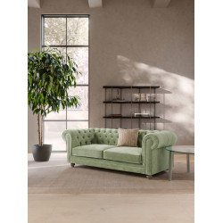 Pikowana Sofa Chesterfield Lady 2 os.
