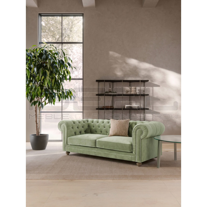 Pikowana Sofa Chesterfield Lady 2 os.