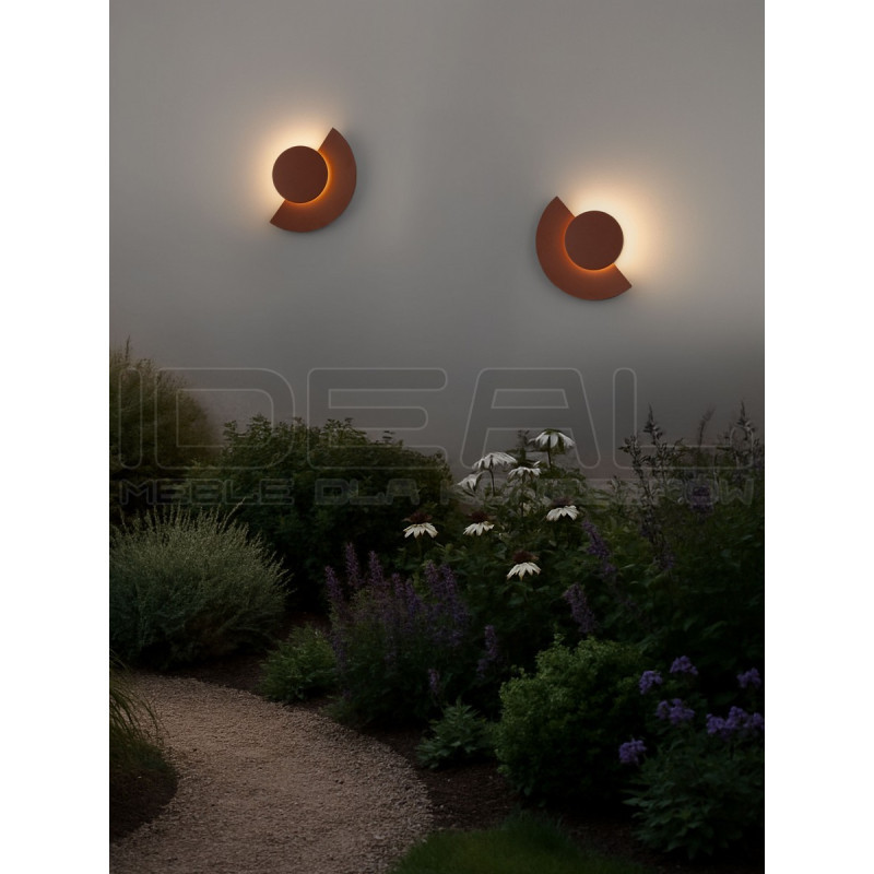 Kinkiet ścienny LED Eclipse 10W IP54 | Nowoczesny | 3 Kolory