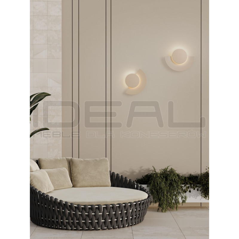 Kinkiet ścienny LED Eclipse 10W IP54 | Nowoczesny | 3 Kolory