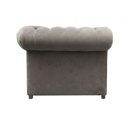 Sofa rozkładana chesterfield glamour March z funkcją spania codziennego 3 os.