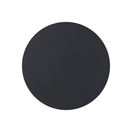 Kinkiet NYX 15 cm LED – Lampa ścienna okrągła | czarny i biały