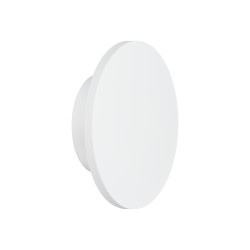 Kinkiet NYX 15 cm LED – Lampa ścienna okrągła | czarny i biały