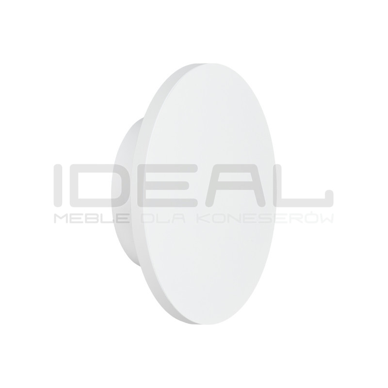 Kinkiet NYX 15 cm LED – Lampa ścienna okrągła | czarny i biały