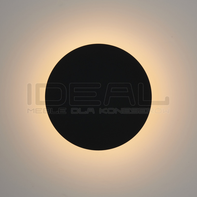 Kinkiet NYX 20 cm LED – Okrągła Lampa Ścienna Metalowa