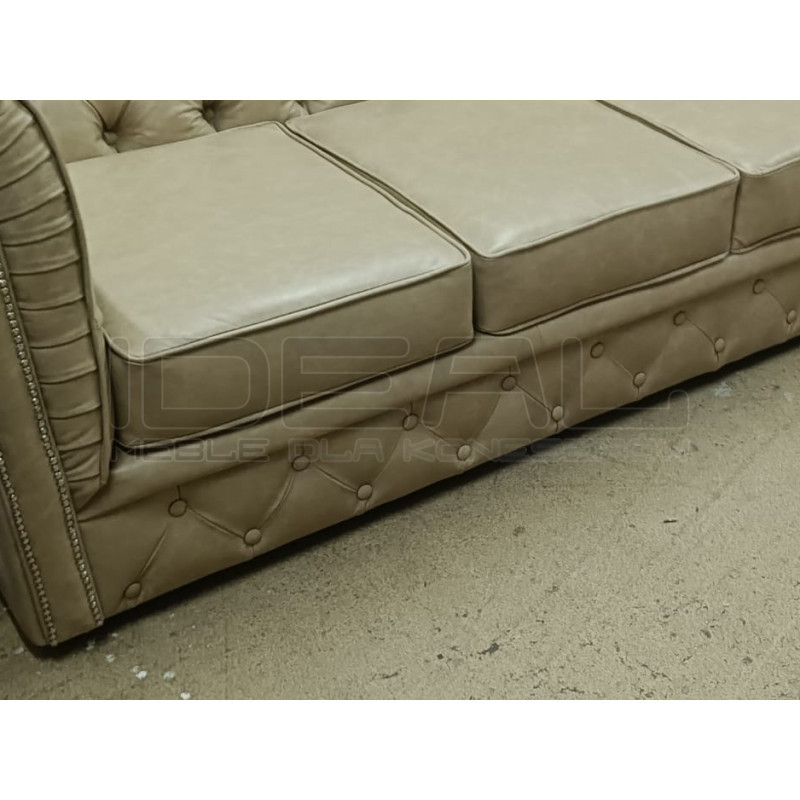 Sofa Chesterfield Normal w skórze 4 osobowa | IdealMeble.pl