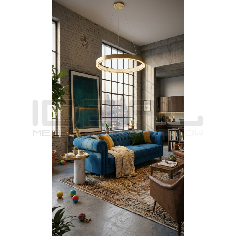 Sofa Chesterfield Canon 4 os.