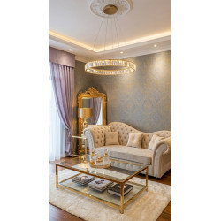 Lampa wisząca glamour LIBERTY 60 złota