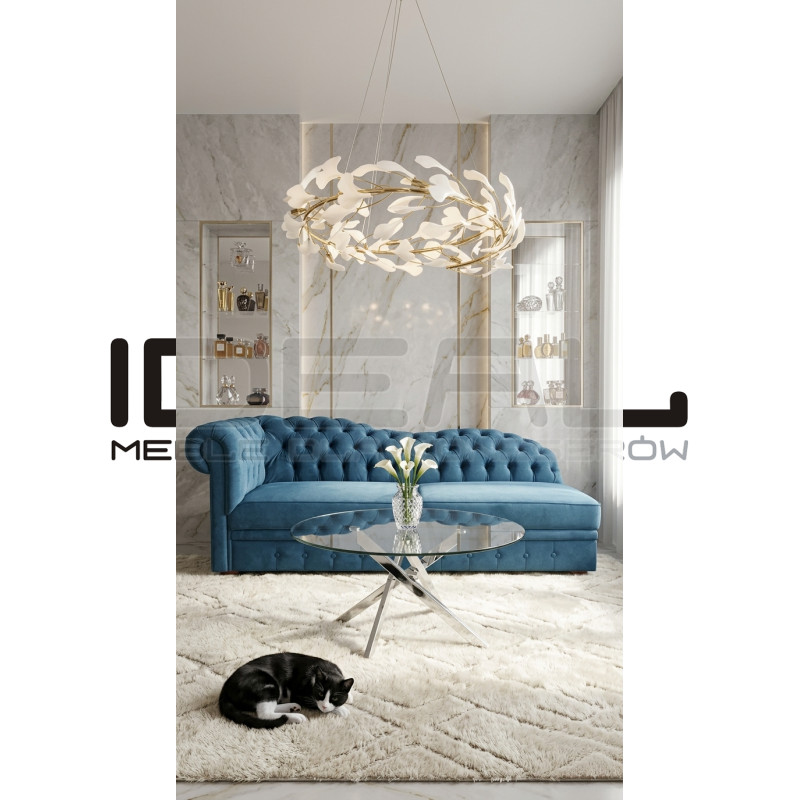 Szezlong Chesterfield Normal Z Funkcją Spania