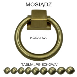 Hoker Kora – elegancki hoker tapicerowany glamour | IdealMeble