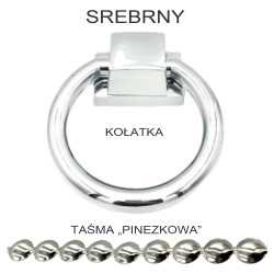 Hoker Kora – elegancki hoker tapicerowany glamour | IdealMeble