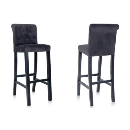 Hoker Kora – elegancki hoker tapicerowany glamour | IdealMeble