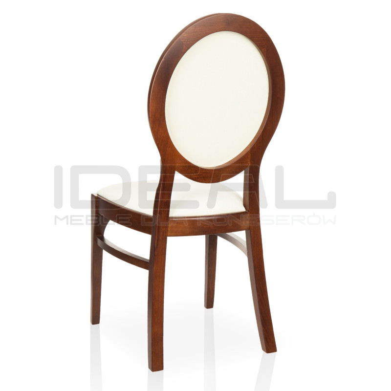 Krzesło medalionowe Talleyrand – Eleganckie krzesło tapicerowane retro