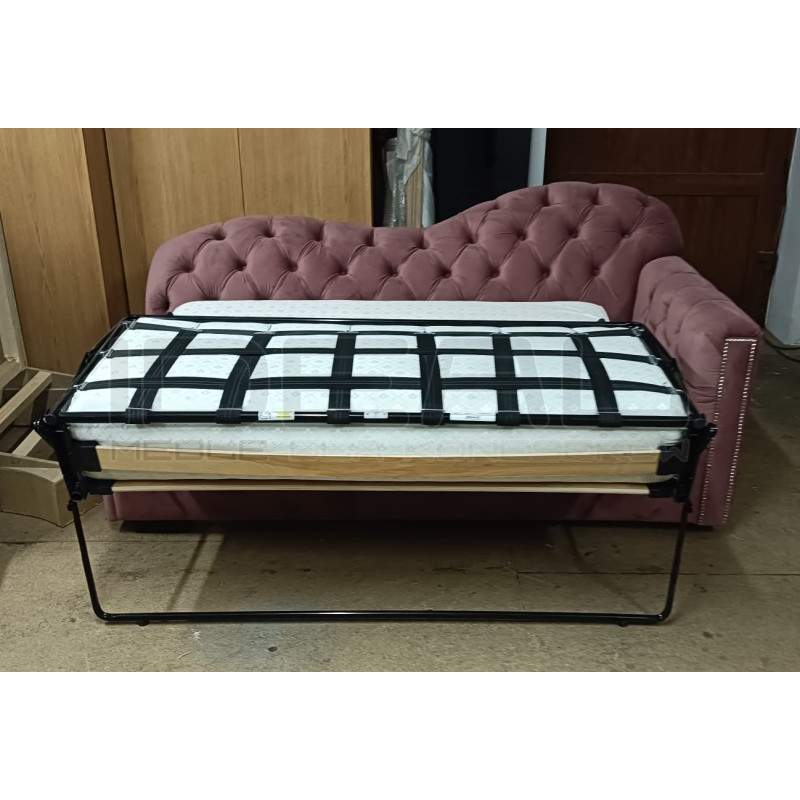 Szezlong Chesterfield Mondelebrity z funkcją spania | 180 cm