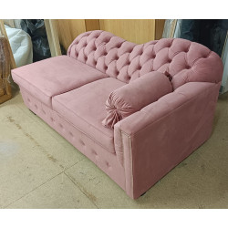 Szezlong Chesterfield Mondelebrity z funkcją spania | 180 cm