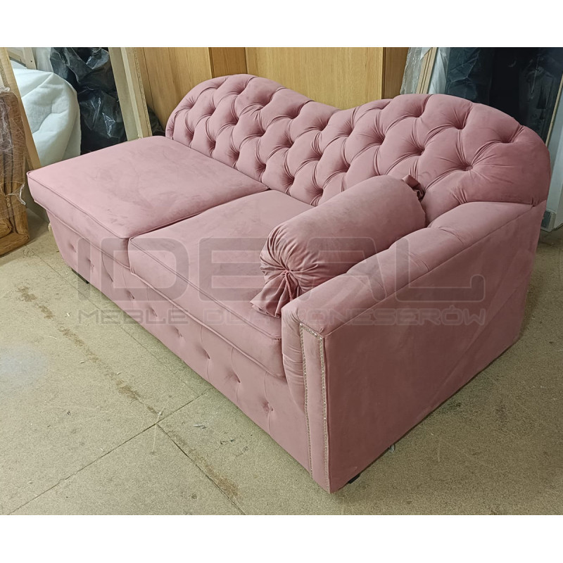 Szezlong Chesterfield Mondelebrity z funkcją spania | 180 cm