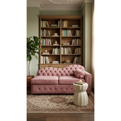 Szezlong Chesterfield Mondelebrity z funkcją spania | 180 cm